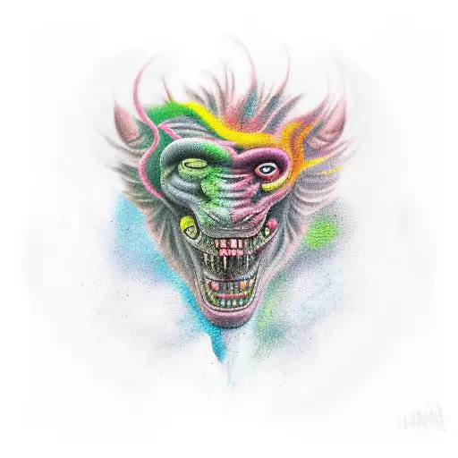 chimera tattoo design idea