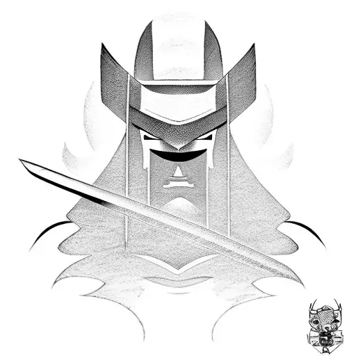 samurai jack tattoo design idea