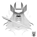samurai jack tattoo design idea