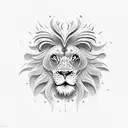 lion eagle sword  tattoo design idea