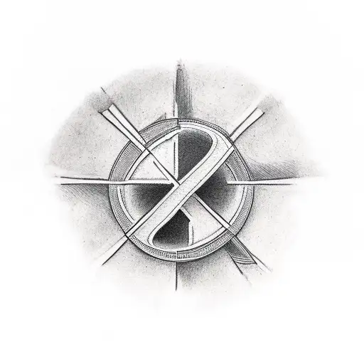 three crosses on a hill tattoo design idea