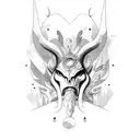 loser taxt with AQUARIUS sing  tattoo design idea