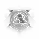 A tattoo of a cloud with rays of light shining through, symbolizing the presence of a loved one tattoo design idea