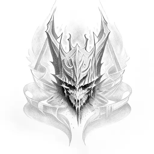 Nazgul tattoo design idea