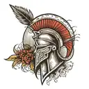 spartan  tattoo design idea