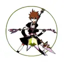 keyblade tattoo design idea