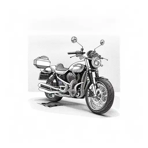 motorcycle, beer, chocolate, plan tattoo design idea