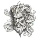 god HADES tattoo design idea