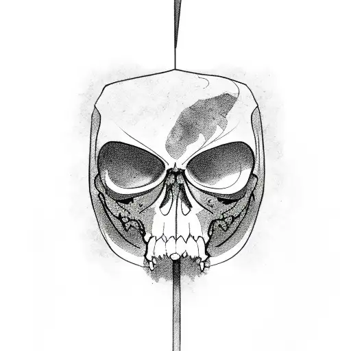 reaper antifa tattoo design idea