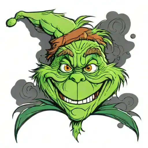 Fred from the grinch tattoo design idea