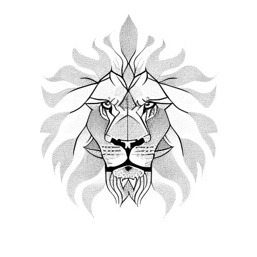 110+ Drawing Of Simple Lion Tattoo Stock Illustrations, Royalty-Free Vector  Graphics & Clip Art - iStock