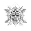 Mayan tattoo design idea