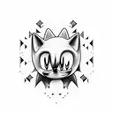 sonic shadow tattoo design idea