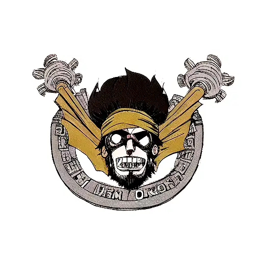 blackbeard tattoo design idea