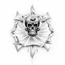 death before dishonor  tattoo design idea