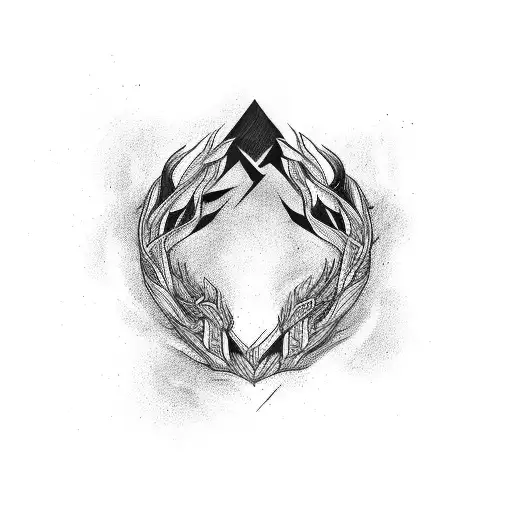 buck tattoo design idea