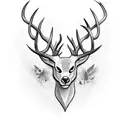 buck tattoo design idea