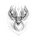 buck tattoo design idea