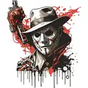 jason voorhees, michael myers, freddy krueger tattoo design idea