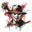 jason voorhees, michael myers, freddy krueger tattoo design idea