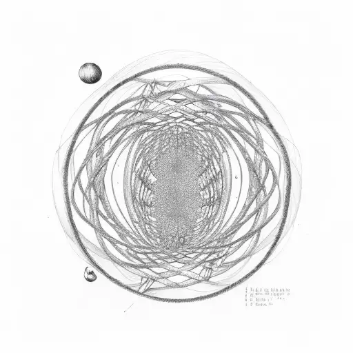 dna helix tree tattoo design idea