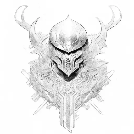 Sevro from red rising tattoo design idea