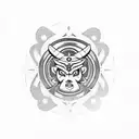 amaterasu tattoo design idea
