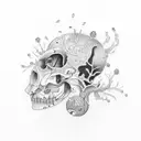 body parts tattoo design idea