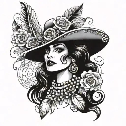 gypsy tattoo design idea