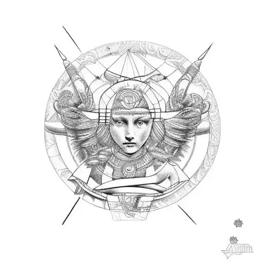 voyage, photographie, médusa, Athena  tattoo design idea