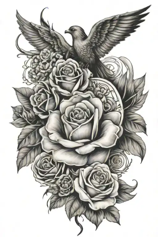 Memorial Tattoo for dad memorial tattoo design idea