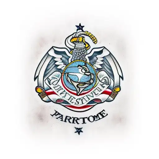 usmc tattoo design idea