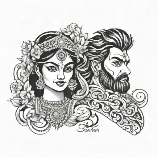 mamta and rohit tattoo design idea