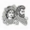 mamta and rohit tattoo design idea
