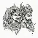 mamta and rohit tattoo design idea