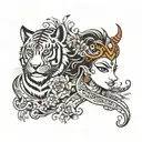 mamta and rohit tattoo design idea