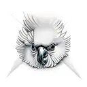 A cockatoo tattoo design idea