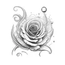 juice wrld tattoo design idea