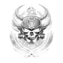 space marine tattoo design idea