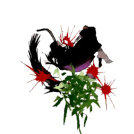 Toji Fushiguro from Jujutsu Kaisen tattoo design idea