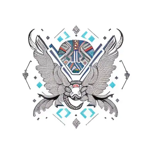 Incorporate traditional Philippine tribal patterns into a new-school style tattoo. tattoo design idea