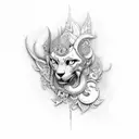 kali tattoo design idea