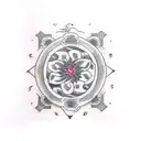 motherhood symbol tattoo design idea