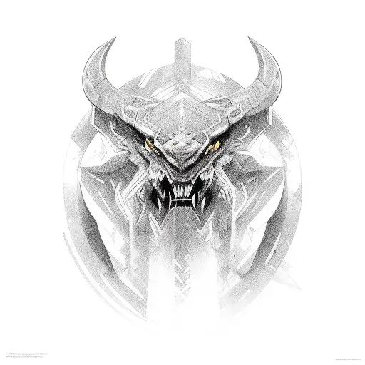 текст "EXODUS" tattoo design idea