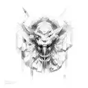 текст "EXODUS" tattoo design idea