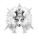 alice in chains  tattoo design idea