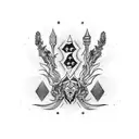 alice in chains  tattoo design idea