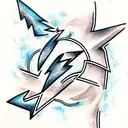 Lightning Bolt tattoo design idea