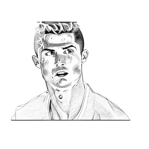 cristiano ronaldo tattoo design idea