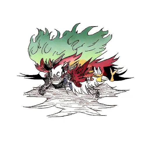 kaido dragon tattoo design idea